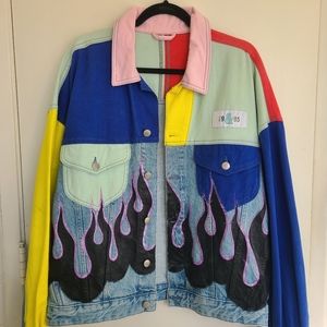 Color block ASOS Denim Jacket